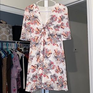 Tie Front Dress